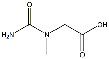 [(AMINOCARBONYL)(METHYL)AMINO]ACETIC ACID Struktur