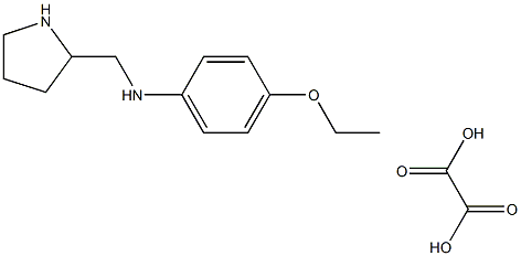 (4-ETHOXY-PHENYL)-PYRROLIDIN-2-YLMETHYL-AMINE, OXALIC ACID Struktur