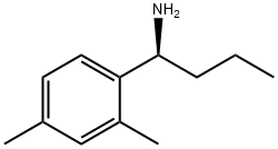 (1S)-1-(2,4-DIMETHYLPHENYL)BUTYLAMINE Struktur