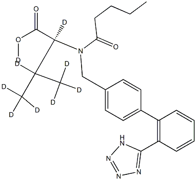 VALSARTAN-D9 Struktur