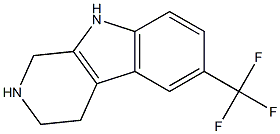 6-TRIFLUOROMETHYL-1,2,3,4-TETRAHYDRO-9H-PYRIDO[3,4-B]INDOLE Struktur