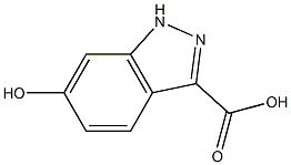 6-HYDROXY-(1H)INDAZOLE-3-CARBOXYLIC ACID Struktur