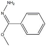 METHYL PHENYLMETHANEHYDRAZONATE Struktur