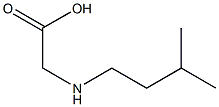 [(3-METHYLBUTYL)AMINO]ACETIC ACID Struktur