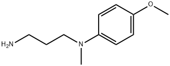 N1-(4-METHOXY-PHENYL)-N1-METHYL-PROPANE-1,3-DIAMINE Struktur