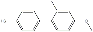 4-(4-METHOXY-2-METHYLPHENYL)THIOPHENOL Struktur