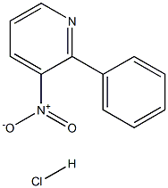 3-NITRO-2-PHENYLPYRIDINE HYDROCHLORIDE Struktur