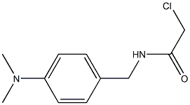 2-CHLORO-N-[4-(DIMETHYLAMINO)BENZYL]ACETAMIDE Struktur