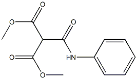 2-PHENYLCARBAMOYL-MALONIC ACID DIMETHYL ESTER Struktur