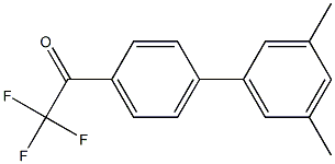 4'-(3,5-DIMETHYLPHENYL)-2,2,2-TRIFLUOROACETOPHENONE Struktur