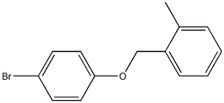 4-BROMOPHENYL-(2-METHYLBENZYL)ETHER Struktur