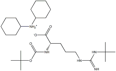 BOC-ARG(TBU)-OH DCHA Struktur