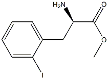 METHYL (2R)-2-AMINO-3-(2-IODOPHENYL)PROPANOATE Struktur