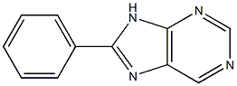 8-PHENYL-9H-PURINE Struktur