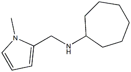 N-((1-METHYL-1H-PYRROL-2-YL)METHYL)CYCLOHEPTANAMINE Struktur