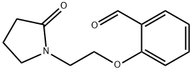 2-[2-(2-OXO-PYRROLIDIN-1-YL)-ETHOXY]-BENZALDEHYDE Struktur