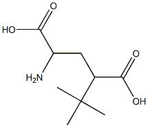 DL-GLUTAMIC ACID G-T-BUTYL ESTER Struktur