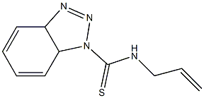 3A,7A-DIHYDRO-BENZOTRIAZOLE-1-CARBOTHIOIC ACID ALLYLAMIDE Struktur