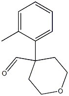 4-O-TOLYL-TETRAHYDRO-PYRAN-4-CARBALDEHYDE Struktur