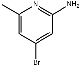 4-BROMO-6-METHYLPYRIDIN-2-AMINE Structure