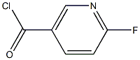 2-FLUOROPYRIDINE-5-CARBONYL CHLORIDE Struktur