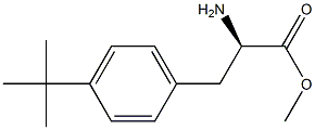 METHYL (2R)-2-AMINO-3-[4-(TERT-BUTYL)PHENYL]PROPANOATE Struktur