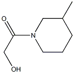 2-(3-METHYLPIPERIDIN-1-YL)-2-OXOETHANOL Struktur