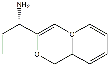 1-(2H,3H-BENZO[3,4-E]1,4-DIOXIN-6-YL)(1S)PROPYLAMINE Struktur