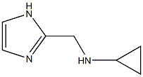 CYCLOPROPYL-(1H-IMIDAZOL-2-YLMETHYL)-AMINE Struktur