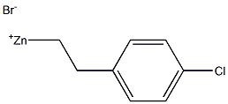 4-CHLOROPHENETHYLZINC BROMIDE Struktur