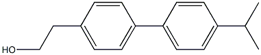 4-(4-ISOPROPYLPHENYL)PHENETHYL ALCOHOL Struktur