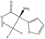 METHYL 3,3,3-TRIFLUORO-2-(2-FURYL)ALANINATE Struktur