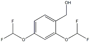 [2,4-BIS(DIFLUOROMETHOXY)PHENYL]METHANOL Struktur