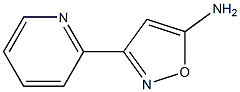 3-PYRIDIN-2-YL-ISOXAZOL-5-YLAMINE Struktur