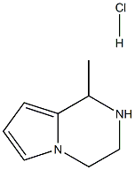 1-METHYL-1,2,3,4-TETRAHYDRO-PYRROLO[1,2-A]PYRAZINE HYDROCHLORIDE Struktur