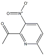 1-(6-METHYL-3-NITROPYRIDIN-2-YL)ETHANONE Struktur