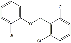 2-BROMOPHENYL-(2,6-DICHLOROBENZYL)ETHER Struktur