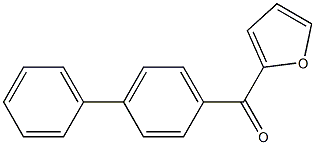 2-(4-PHENYLBENZOYL)FURAN Struktur