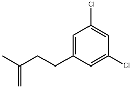 4-(3,5-DICHLOROPHENYL)-2-METHYL-1-BUTENE Struktur