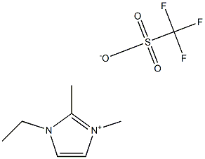 1-ETHYL-2,3-DIMETHYLIMIDAZOLIUM TRIFLUOROMETHANESULFONATE Struktur