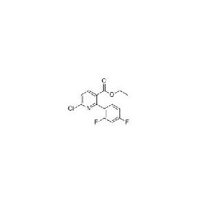 2-(2,4-二氟苯)-6-氯煙酸乙酯