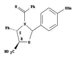 (4S,5R)-3-苯甲?；?2-(4-甲氧基苯基)-4-苯基-5-惡唑啉羧酸