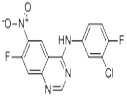 N-(3-氯-4-氟苯基)-7-氟-6-硝基-4-喹唑啉胺