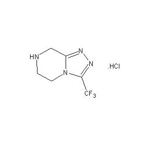 磷酸西他列汀中間體：3-(三氟甲基)-5,6,7,8-四氫-[1,2,4]三唑并[4,3-a]吡嗪鹽酸鹽