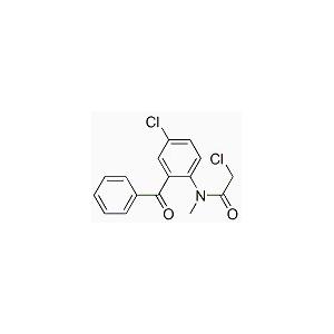 2-(N-甲基氯乙酰氨)-5-氯二苯甲酮