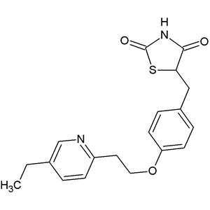 5-{[4-[2-(5-乙基-2-吡啶基)-乙氧基]苯基]亞甲基}-2,4-噻唑烷二酮