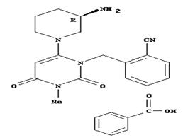 苯甲酸阿格列汀; CAS 850649-62-6; 雜質(zhì); 代謝產(chǎn)物