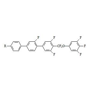 烷基-2,6,2’-三氟三聯(lián)苯基-二氟甲氧基-3,4,5-三氟苯