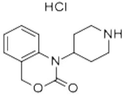 1-(4-哌啶基)-1,2-二氫-4H-3,1-苯并惡嗪-2-酮鹽酸鹽