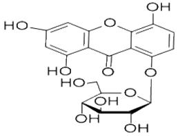 去甲基雛菊葉龍膽口山酮苷